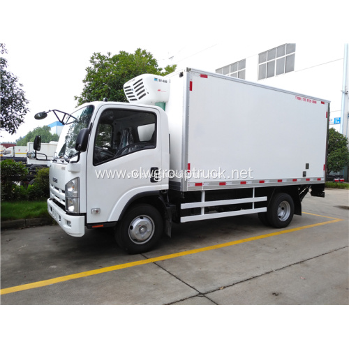 ISUZU refrigerator van truck for meat and fish